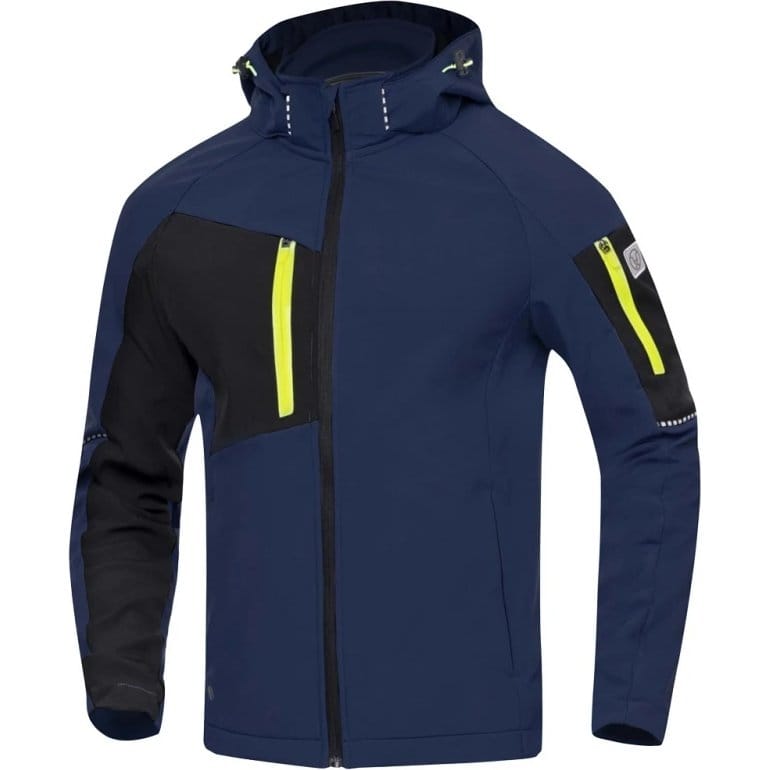 Jacheta softshell cu elemente reflectorizante CITYCONIC
