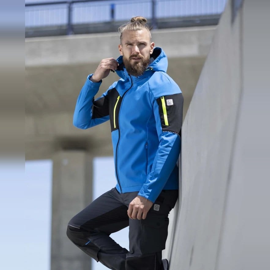 Jacheta softshell cu elemente reflectorizante CITYCONIC