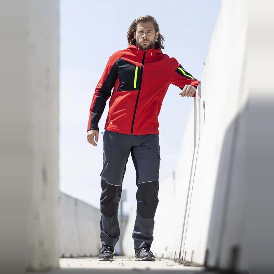 Jacheta softshell cu elemente reflectorizante CITYCONIC