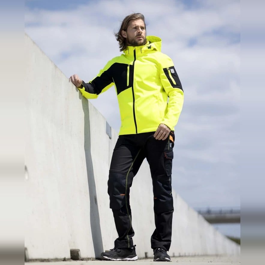 Jacheta softshell cu elemente reflectorizante CITYCONIC