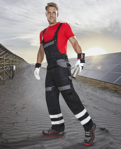pantaloni reflectorizanti  cu pieptar Cool Trend