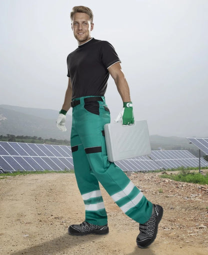 pantaloni in talie reflectorizanti