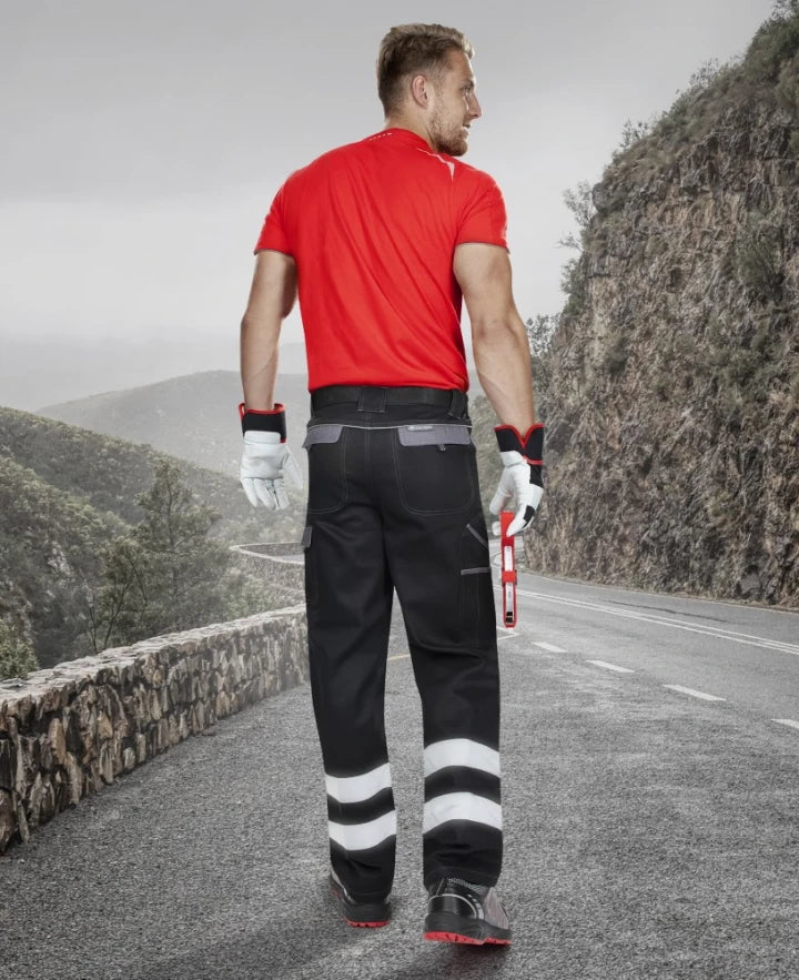 pantaloni reflectorizanti de lucru